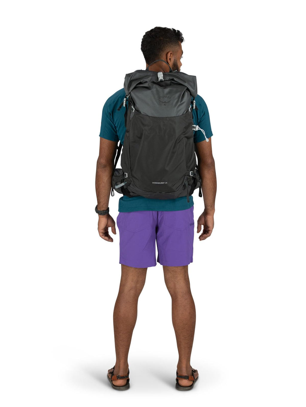 Osprey Downburst 26L Men's Hiking Backpack, Dark Charcoal