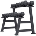 Dumbbell Racks Dumbbell Set with Stand, 2-Layers Dumbbell Rack, Home Weights Storage Rack, Compact Dumbbell Bracket, Easy to Install, Load Bearing 200 KG (Color : Dumbbell Set, Size : 165KG)