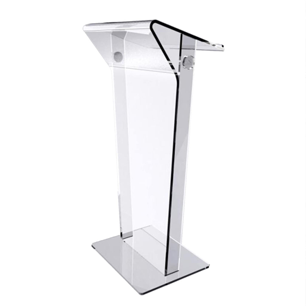 Lectern Podium Stand,Vertical Podium School Training Lecture Church Event Celebration Host Stage Hotel Reception Desk