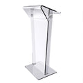 Lectern Podium Stand,Vertical Podium School Training Lecture Church Event Celebration Host Stage Hotel Reception Desk
