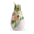 12.2 Inch Large Blue and White Porcelain Flower Vase, Handcrafted Ceramic Vase for Bedroom, Living Room, Office & Home Decor, New Chinese Style