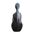 Vetimobato Ultra-Lightweight Braided Carbon Fiber Cello Case 4/4 Full Size Hard Shell with Wheels
