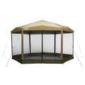 Coleman Back Home Screened Canopy Tent with Instant Setup, Outdoor Gazebo for Bug-Free Lounging, Fits Over Picnic Tables, Ideal for Parties, Events, Tailgates, Dining, & More