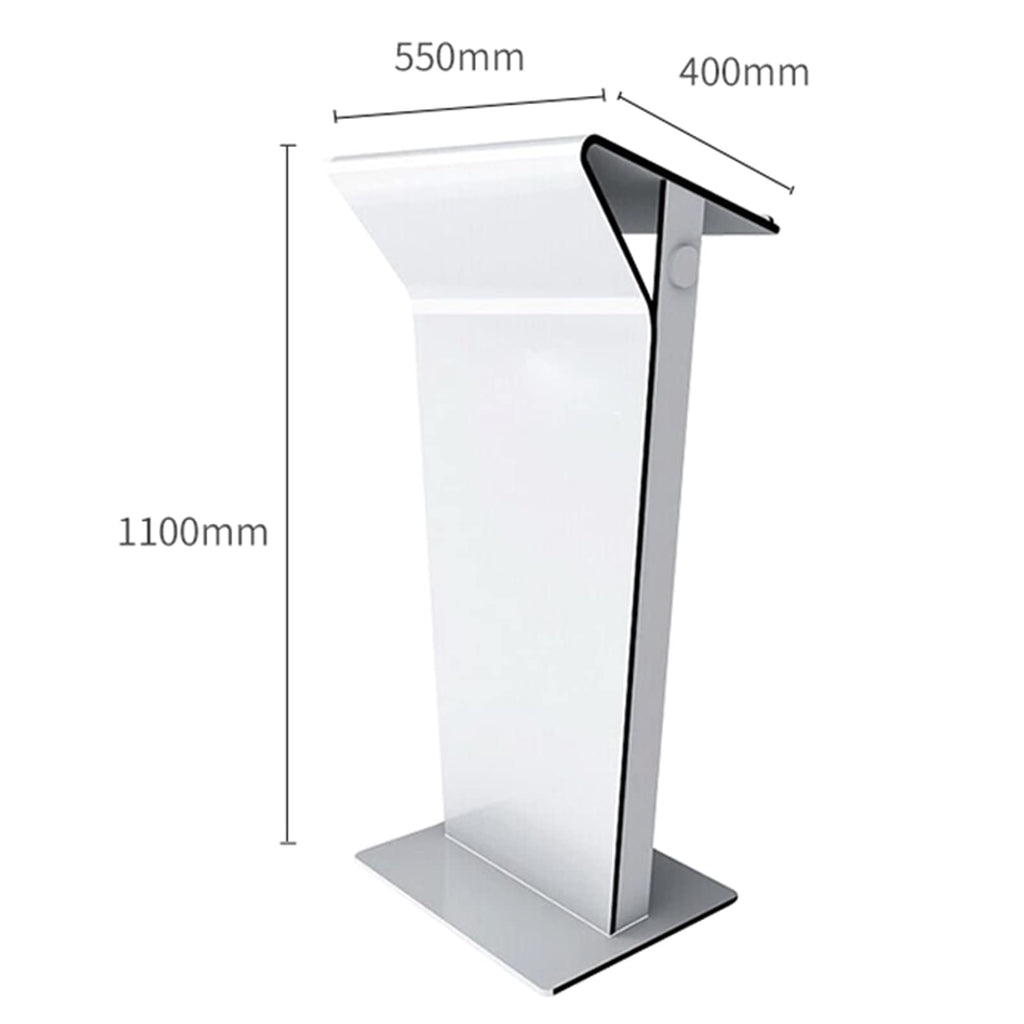 Lectern Podium Stand,Vertical Podium School Training Lecture Church Event Celebration Host Stage Hotel Reception Desk
