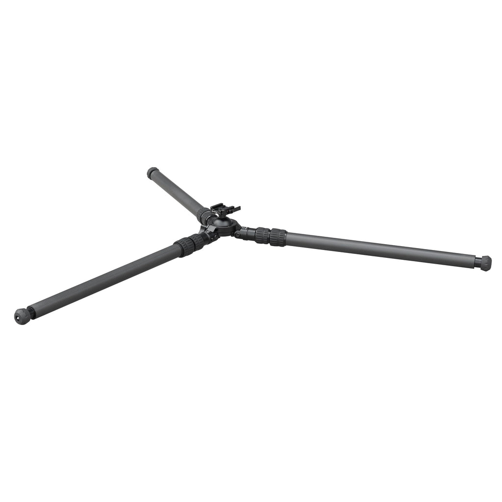 FANAUE Carbon Fiber Tripod for Shooting for Arca Swiss Quick Release Plate, Hands-Free Operation, Suitable for Hunting, Shooting and Outdoor Activities - HTC-4030-65