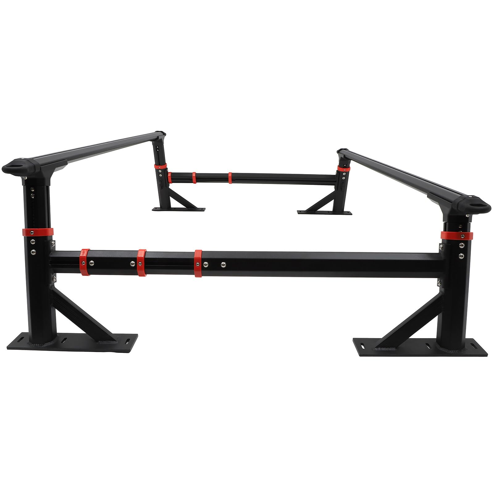 SCITOO Bed Rack Tacoma Cargo Carrier Cargo Rack System Compatible for Universal Pickup Truck Overland Rack Truck Bed Rack Cargo Carrier