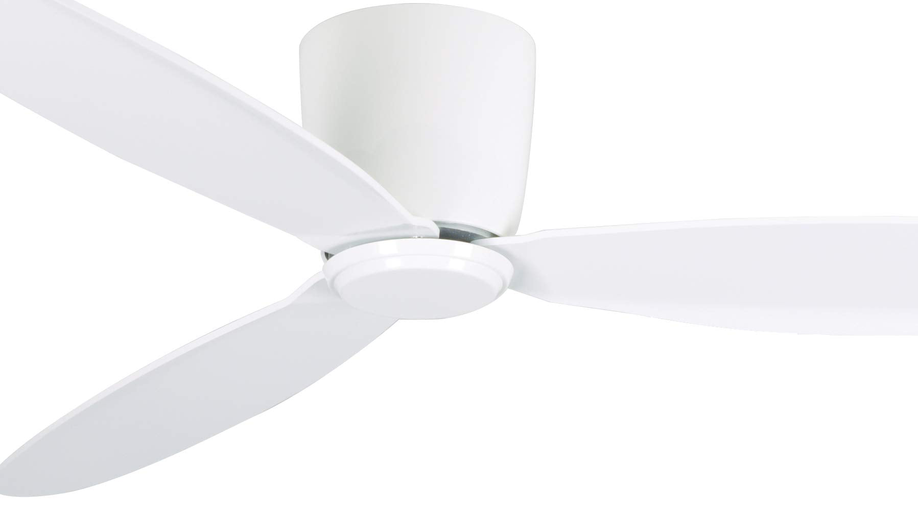 Lucci Air 21287001 Radar 52-inch DC Ceiling Fan, 52 Inch, White
