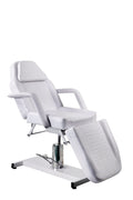 Funnylife White All Purpose Massage Beauty Bed Chair Massage Bed Tattoo Chair Hydraulic Pump 360 Degrees Swivel Facial Chair