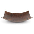 Premier Copper Products VREC18MSDB 18-inch Rectangle Modern Slope Hammered Copper Sink