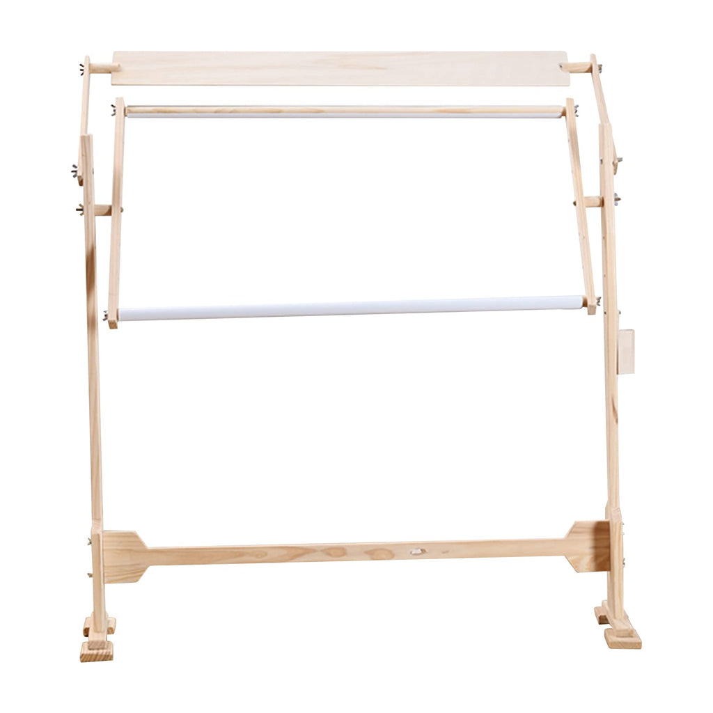 ELUKHT Embroidery Frame, Stand, Cross-Stitch Frame, Adjustable, Wooden Frame to Embroidery Frame, Needlework Stand Wooden Embroidery Frame