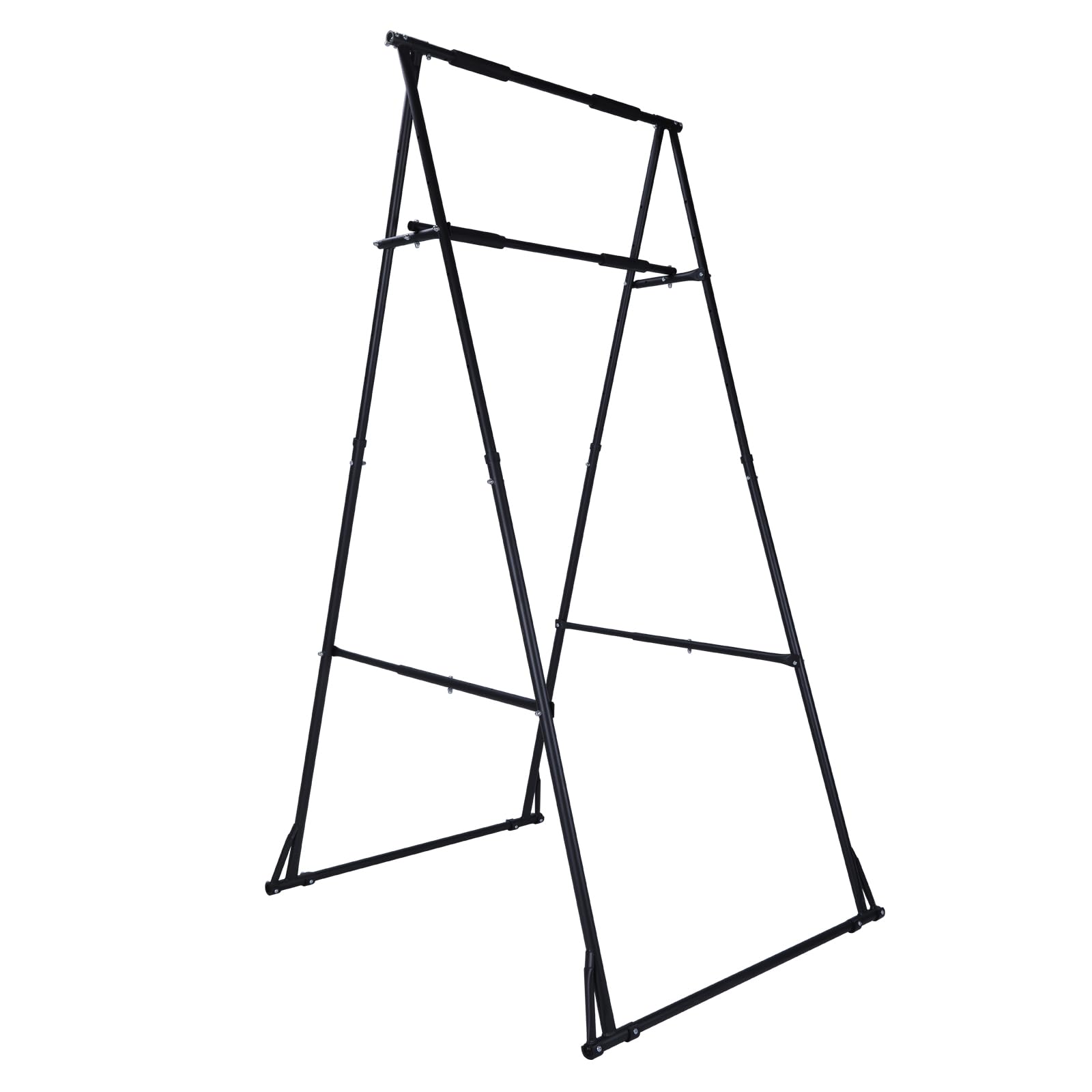Generic Foldable Free Standing Pull Up Bar Stand Adjustable Pullup Fitness Equipment for Home Gym Strength Training
