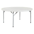 Office Star Resin Folding Table for Banquets, Picnics, and Parties, 60 Inch, Round