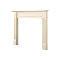 Pearl Mantels ARYB48110 Comfortable Transitional Styled Wood Mantel Surround, 48"W x 42"H, Unfinished