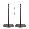 GVM YB2L200 79.9in Heavy Duty Light Stand Kit (2-Pack), Round Base Monopod, 10kg Load Capacity, Flat Base for Stability, for Video Recording, Live Streaming, Interviews & Photography Studio