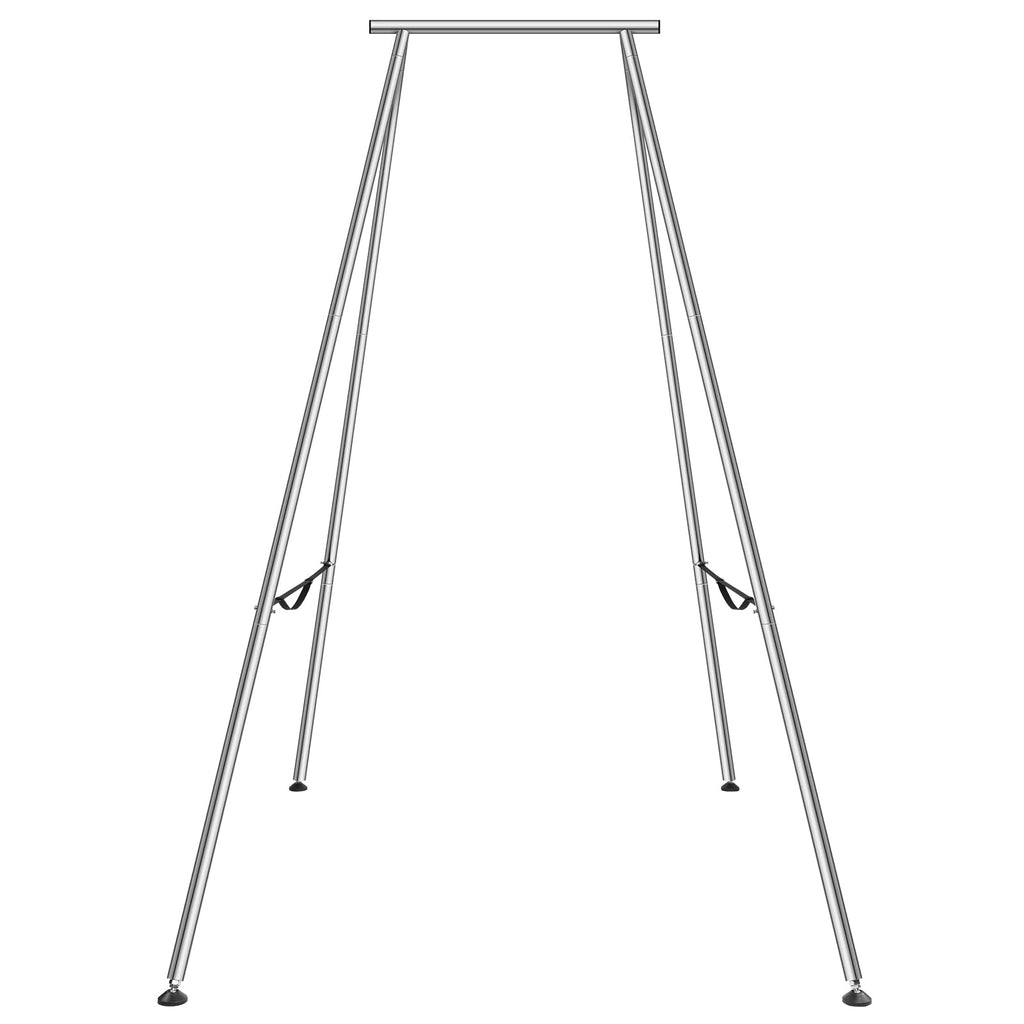 VEVOR Aerial Yoga Frame, 9.67 ft Height Swing Stand, Max 551.15 lbs Load Chrome-Plated Steel Pipe Inversion Yoga Rig for Indoor Outdoor Use