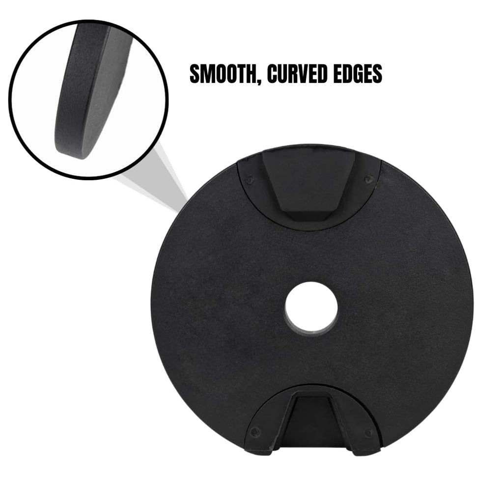 ROBURFLEX Adjustable Dumbbell (Single) 5-40/80lb, 5lb Increments, for Home Gym Fitness - Upto 20 weight settings (BLACK - 80LB)