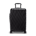 TUMI - 19 Degree Expandable Carry-On - 4-Wheeled Hard Shell Suitcase - 21.8" X 14.0" X 9.0" - Matte Black Texture