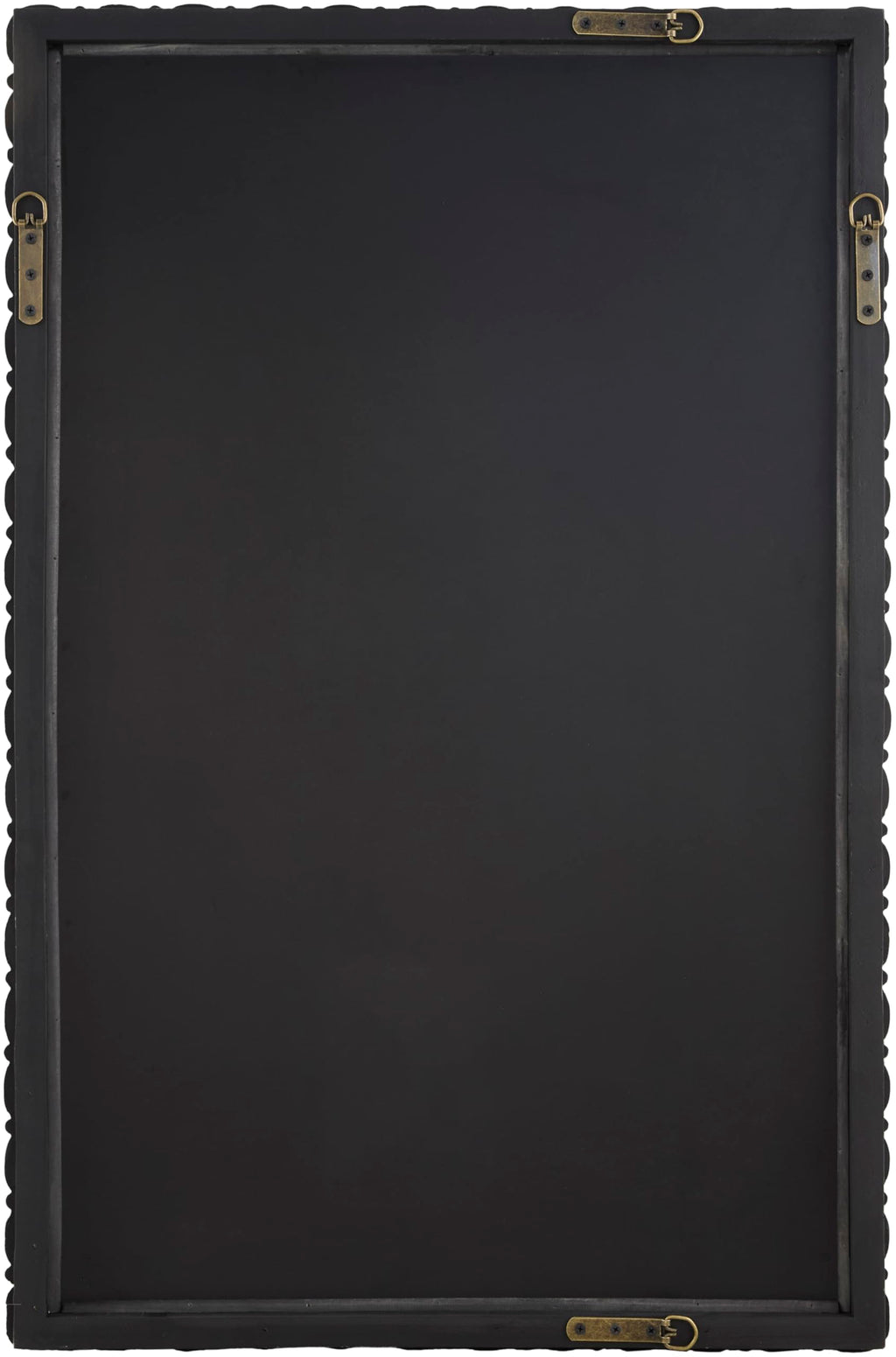Livabliss x Galey Alix Karling Blair Traditional Full Length Mirror, 72" H x 47" W x 3" D, Black