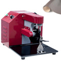 50W Professional Leather Edge Dye Tool, Electric Leather Edge Oiling Machine with Adjustable Thickness, Edging Coat Machine Kit, Dual Speed Control for Leathers Working Treatment