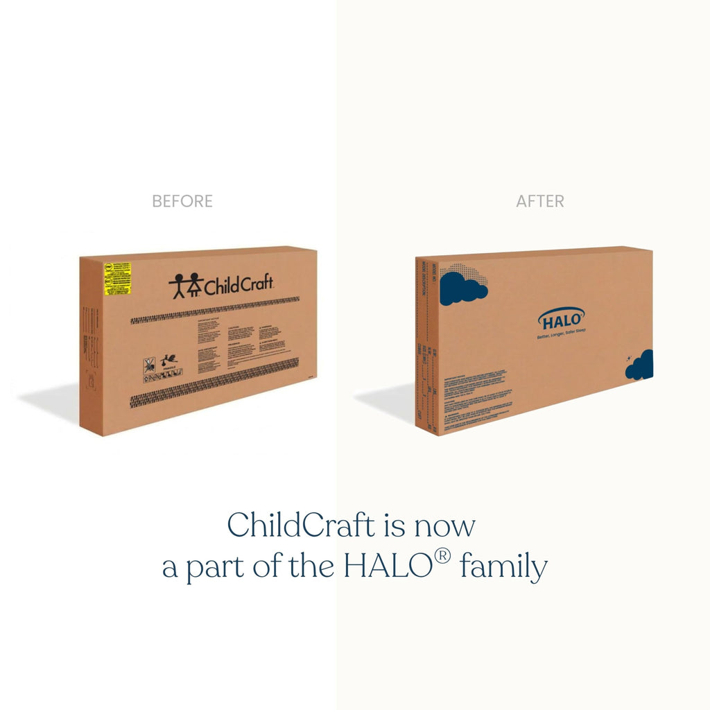 Child Craft Lucas Design 4-in-1 Convertible Baby Crib Nursery Furniture Set - Baby Bed, Toddler Bed and Full Size Bed, 3 Adjustable Mattress Positions, Real Wood, Baby Safe Finish (Dusty Heather)