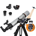 Celestron StarSense Explorer DX 102AZ App-Enabled Telescope – 102mm Refractor with Smartphone Dock & StarSense App – iPhone & Android Compatible – Easy-to-Use for Beginners