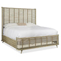 Hooker Furniture Surfrider Coastal California King Rattan Bed with Jute Rope
