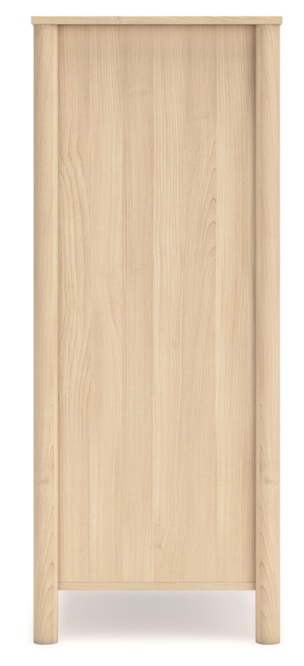 Signature Design by Ashley Cabinella 5 Drawer Tall Dresser, Tan