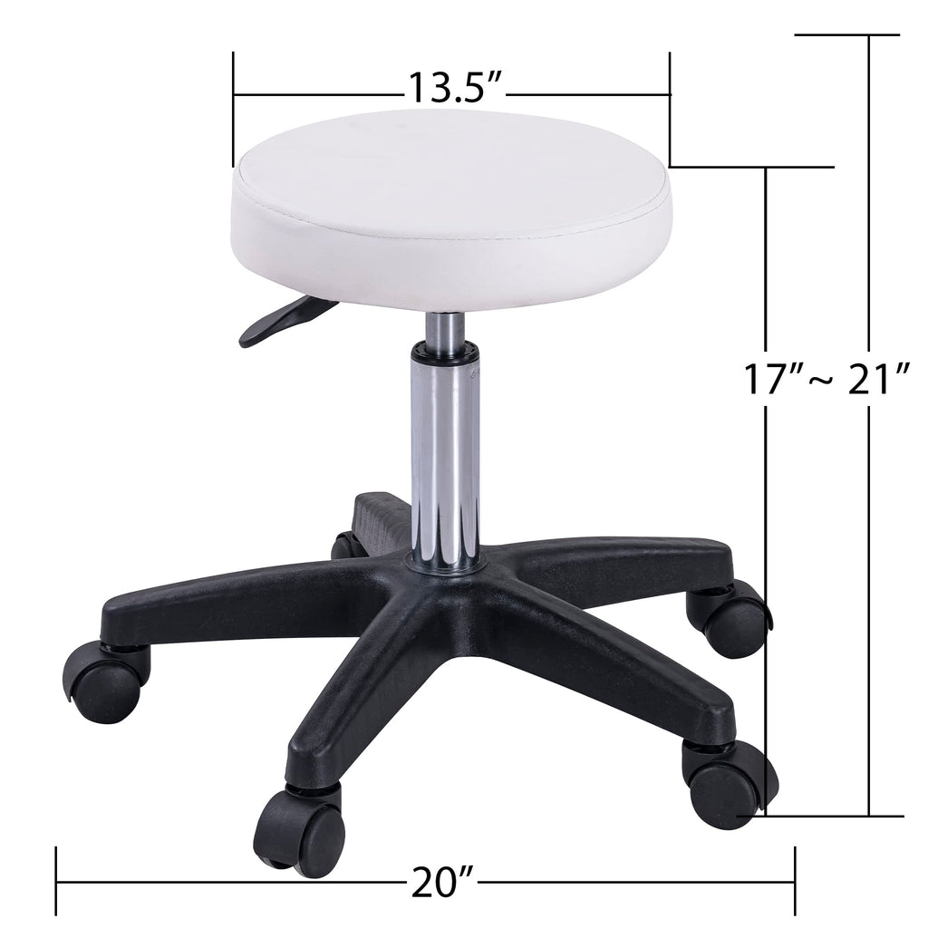 HeureuxBoBo Massage Salon Tattoo Chair, 3-in-1 Adjustable Facial Bed, Massage Table with Hydraulic Stool, Multi-Purpose Esthetician Bed for Beauty Spa, Barber, Lash & Tattoo Service