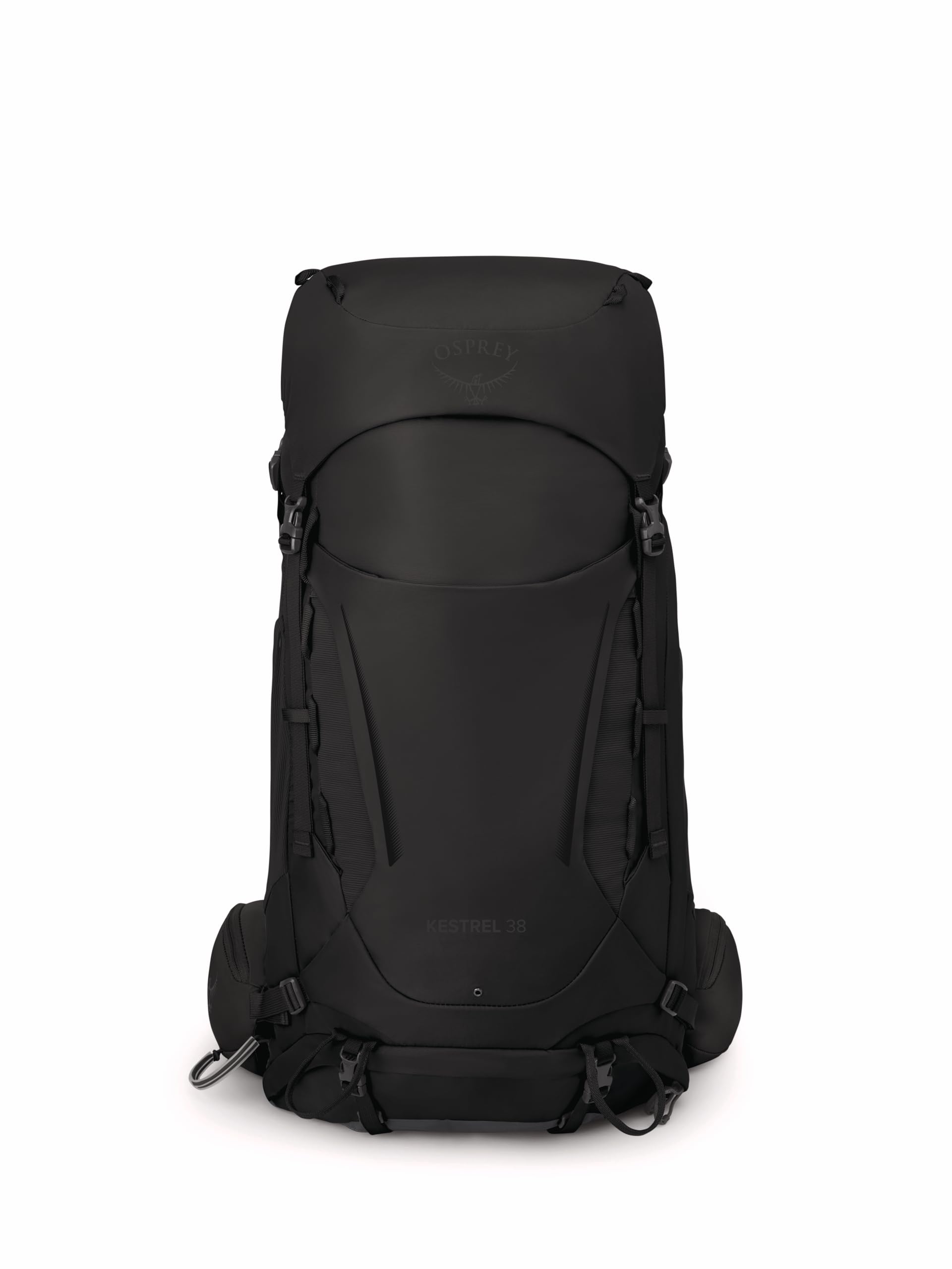 Osprey Kestrel 38L Men's Backpacking Backpack, Black, S/M