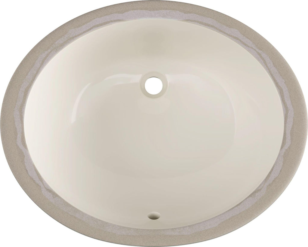 PROFLO PF1714UA Comstock 19-1/2" Oval Vitreous China Undermount Bathroom Sink with Overflow - White