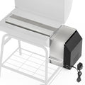 Gravity Smoker Side Firebox Retrofit kit for Char Griller Fire Box Charcoal Barrel Grill Part for Master Forge Chargriller Offset Wood Pellet Smoker Hopper Outdoor Camping Grilling Cooking Accessories