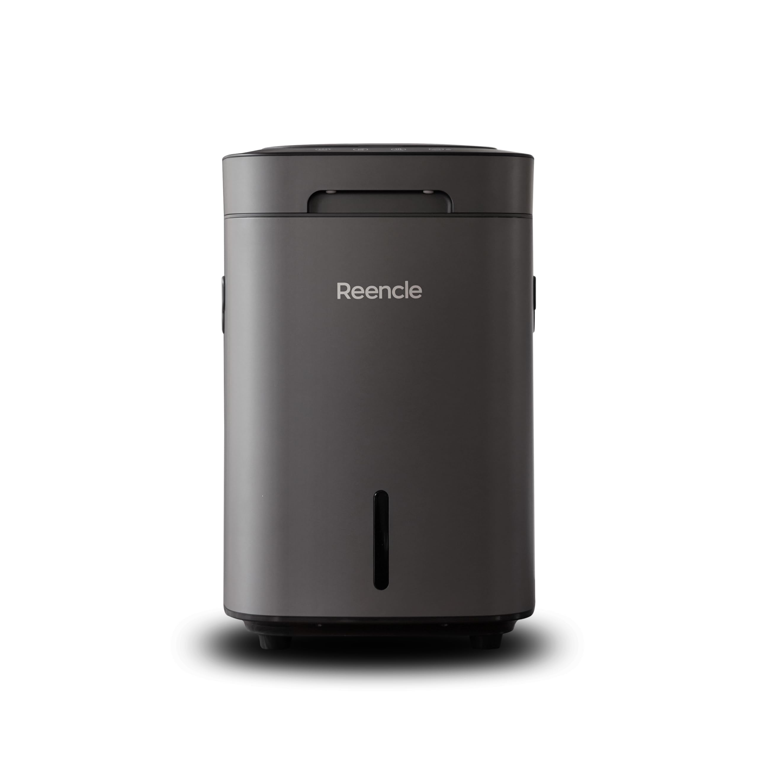 Reencle Prime Electric Composter - 14L Kitchen Composter, Decomposes Up to 2.2 lbs Food Waste Daily, Odorless Indoor Composting with Whisper-Quiet Technology & Rapid Decomposition (Silver)
