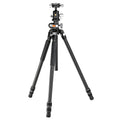 Vanguard VEO3+263CB160S Carbon Fiber Tripod with Multi-Angle Center Column and Dual Axis VEO BH-160S Ball Head