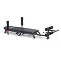 Sunny Health & Fitness No-Hang Inversion Decompression Table for Back Pain Relief, Adjustable Stretch Table, 400 LB Capacity