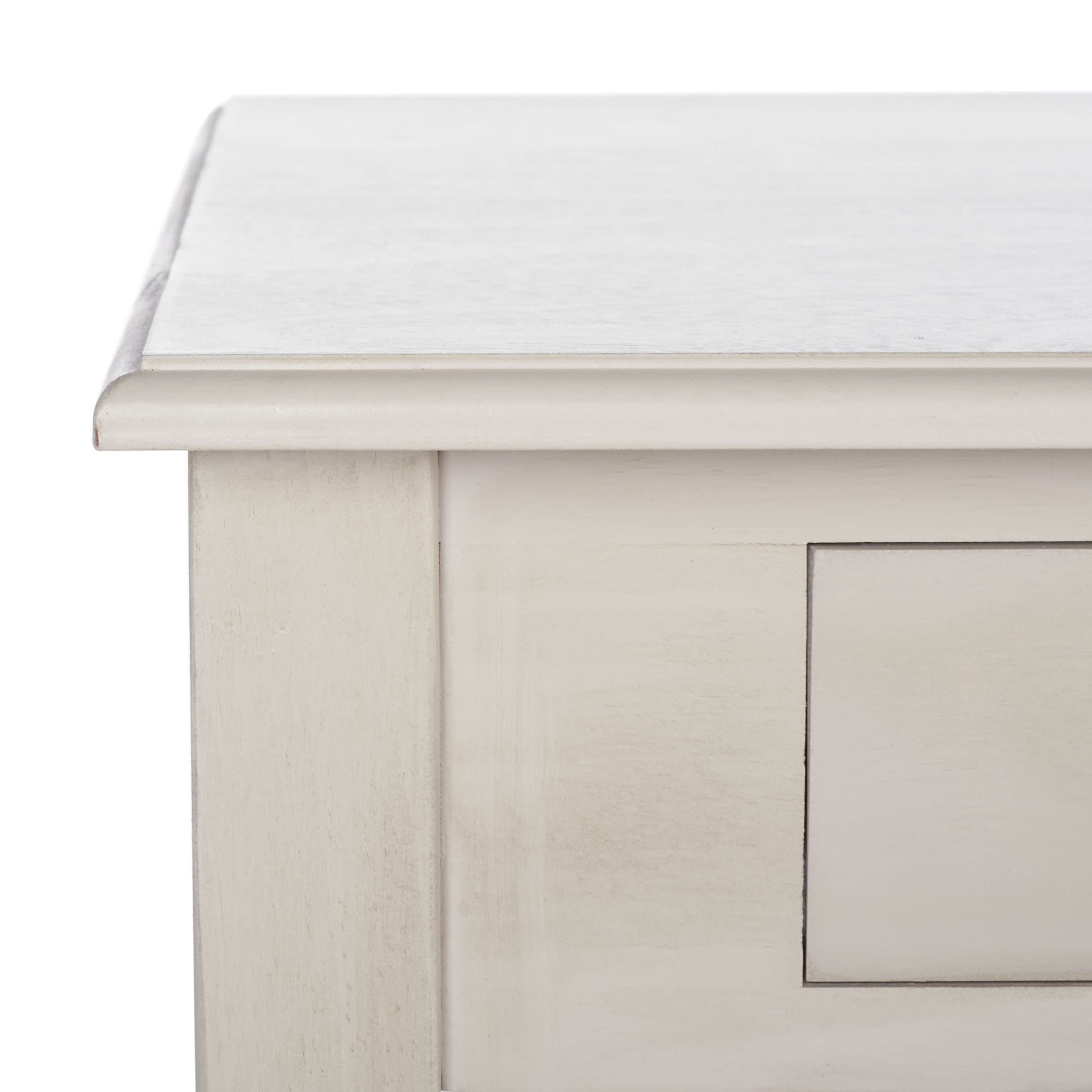 SAFAVIEH Home Collection O'Mara Taupe 2-Drawer Computer Table Office Desk