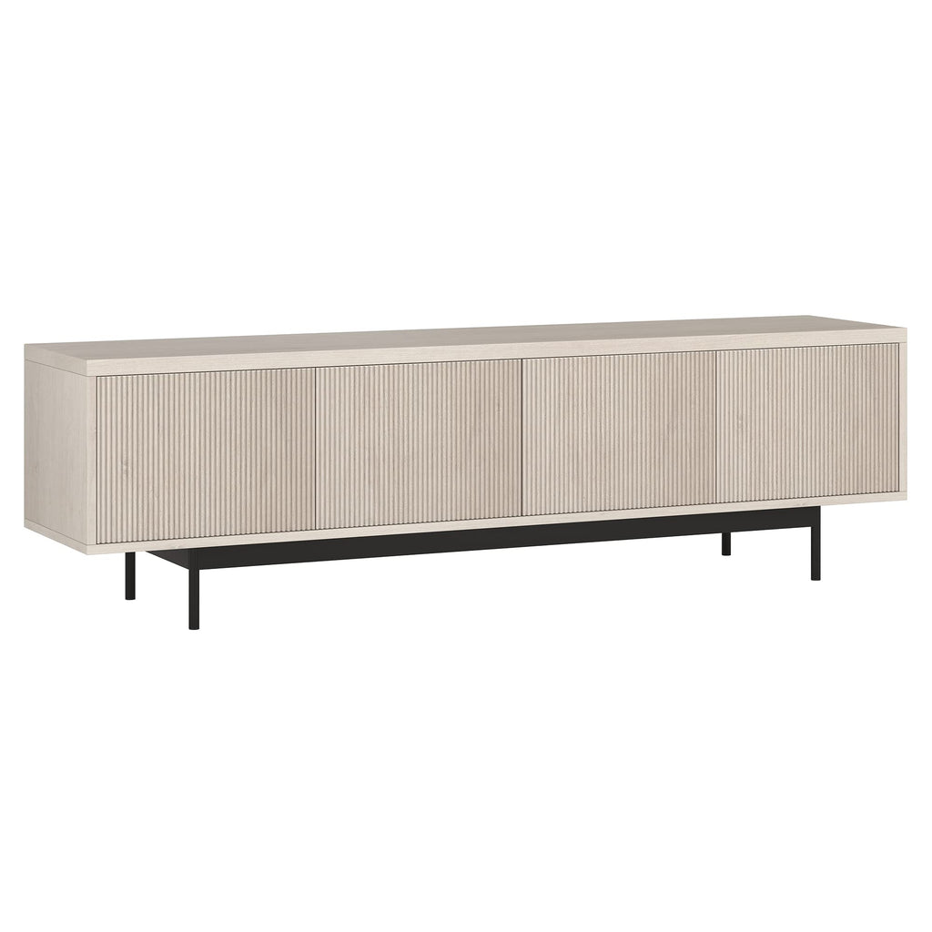 Henn&Hart Whitman, 70'' Rectangular TV Stand, Alder White