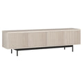 Henn&Hart Whitman, 70'' Rectangular TV Stand, Alder White
