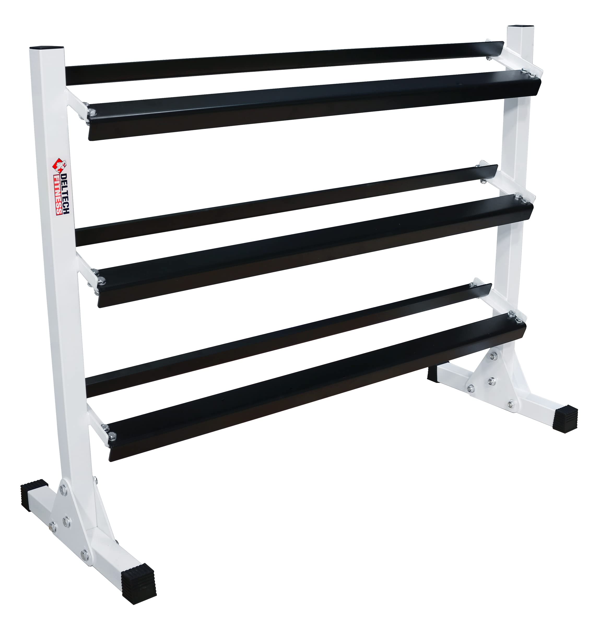 DF516- Three Tier 55" Dumbbell Rack by Deltech Fitness