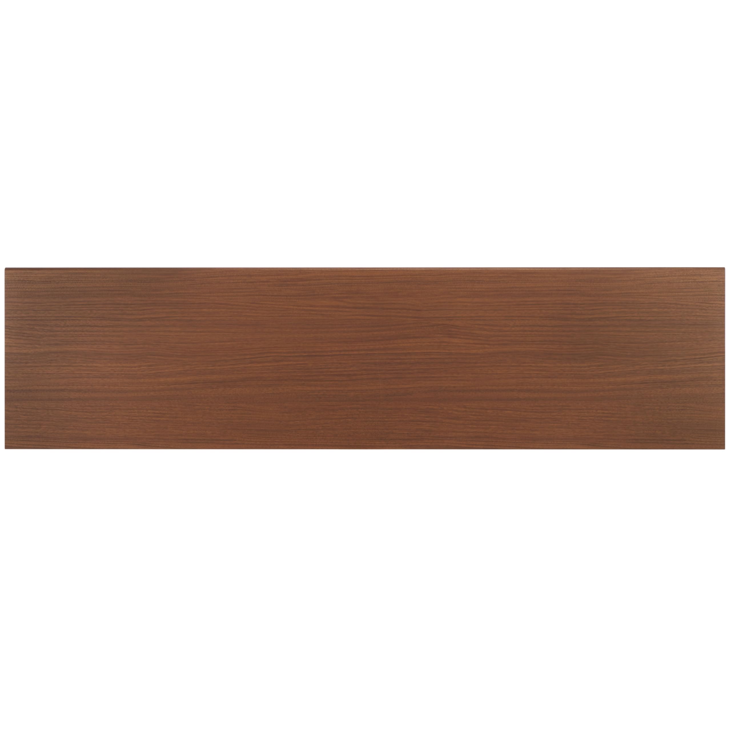 SAFAVIEH Averi TV Stand for up to 65" Flatscreen – Dark Walnut, 2 Sliding Doors with Interior Storage, 2 Open Shelves, Entertainment Media Console (MED9637A)
