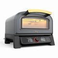Current® Model P Smart Electric Pizza Oven, 12-Inch, 850°F Max, Multiple Cooking Modes, App Connectivity for Temperature Monitoring & Custom Cooking Times, Compact for Indoor & Outdoor Use, Slate