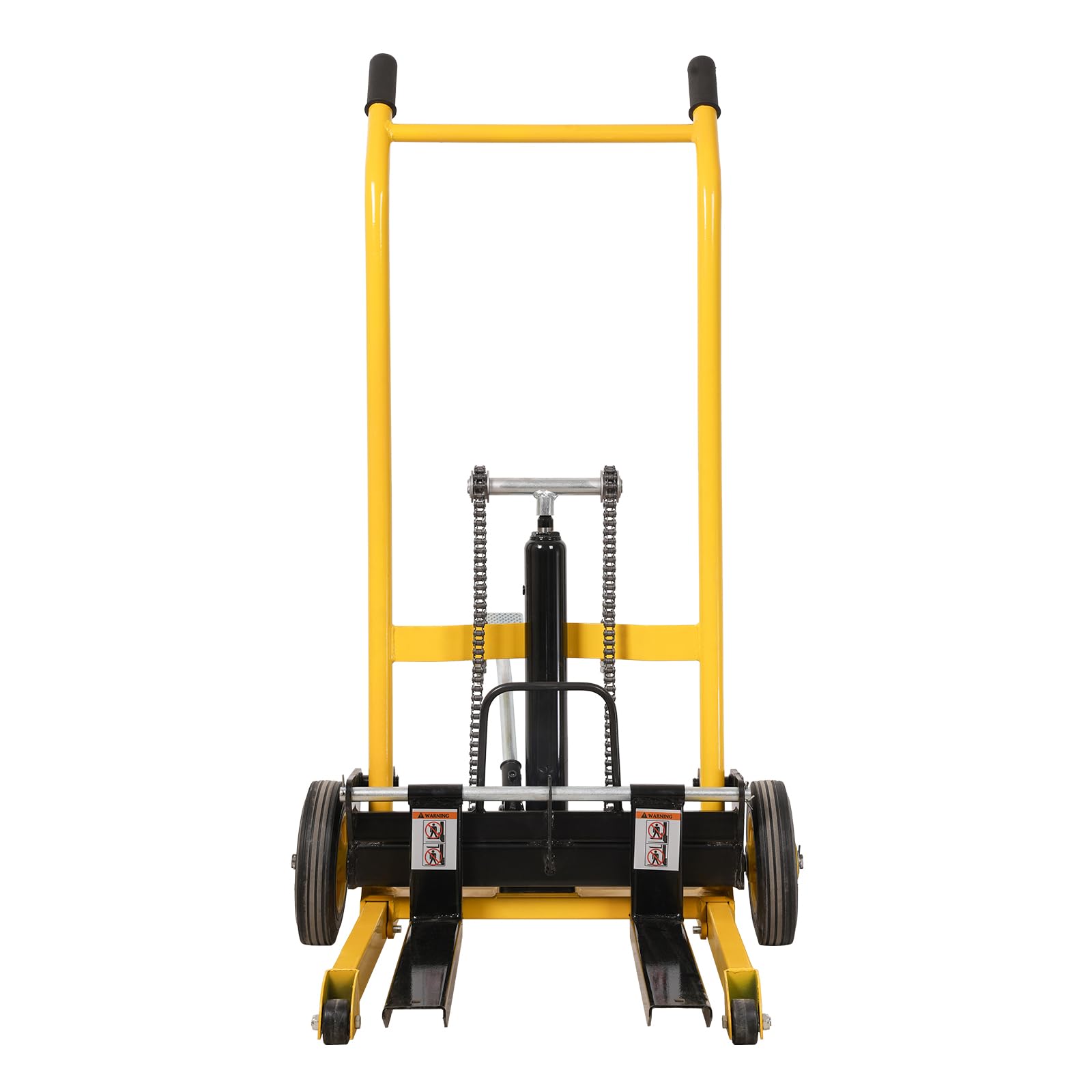 Doppy Hydraulic Material Lift, 450 Lbs Capacity Pallet Jack Table Cart, Pallet Truck Dolly Table Fork Lift, 35" Lift Height
