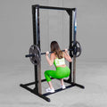 Body-Solid Best Fitness (BFSM250) Smith Machine Without LAT Attachment, Home and Commerciala Gym Strength Training with Safety Bars (Midnight Black)