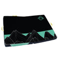 Asana Hero ‘Mountain’ Bouldering Crash Pad - Deluxe Suspension, Triple Layer Dual Density Foam Structure, Heavy Duty Nylon - Premium Rock Climbing Crash Mat (48 x 36 x 4)