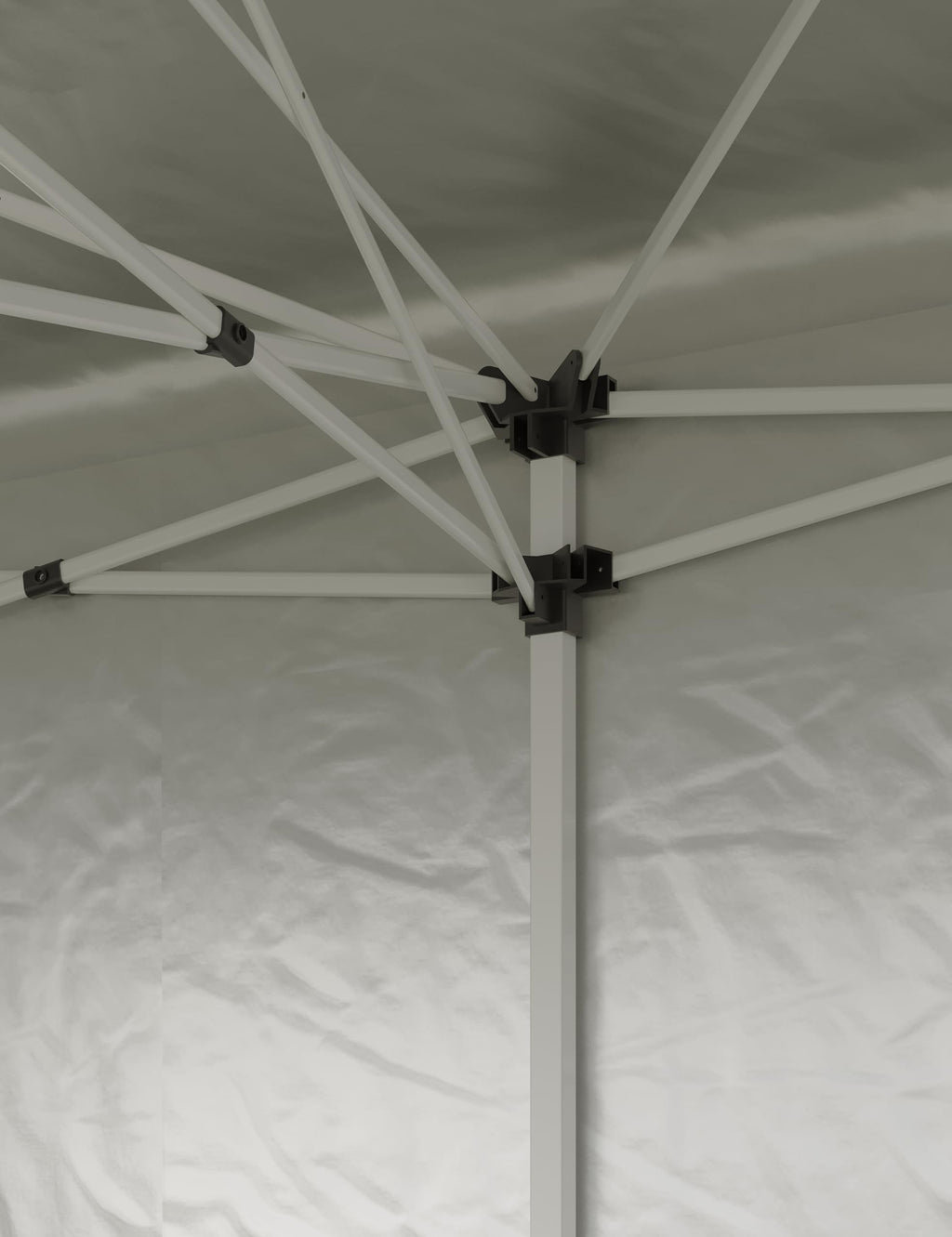 10'x 20' Pop Up Canopy for Parties, Heavy Duty Commercial Outdoor Vendor Waterproof Gazebo Shelter for Patio Events, White