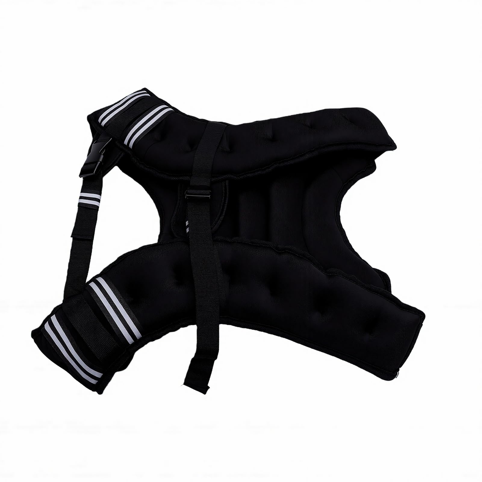 Keenso Weighted Vest, Adjustable Neoprene Weight Vest for Men and Women with Reflective Stripe for Strength Training Running Workout Jogging (8KG)