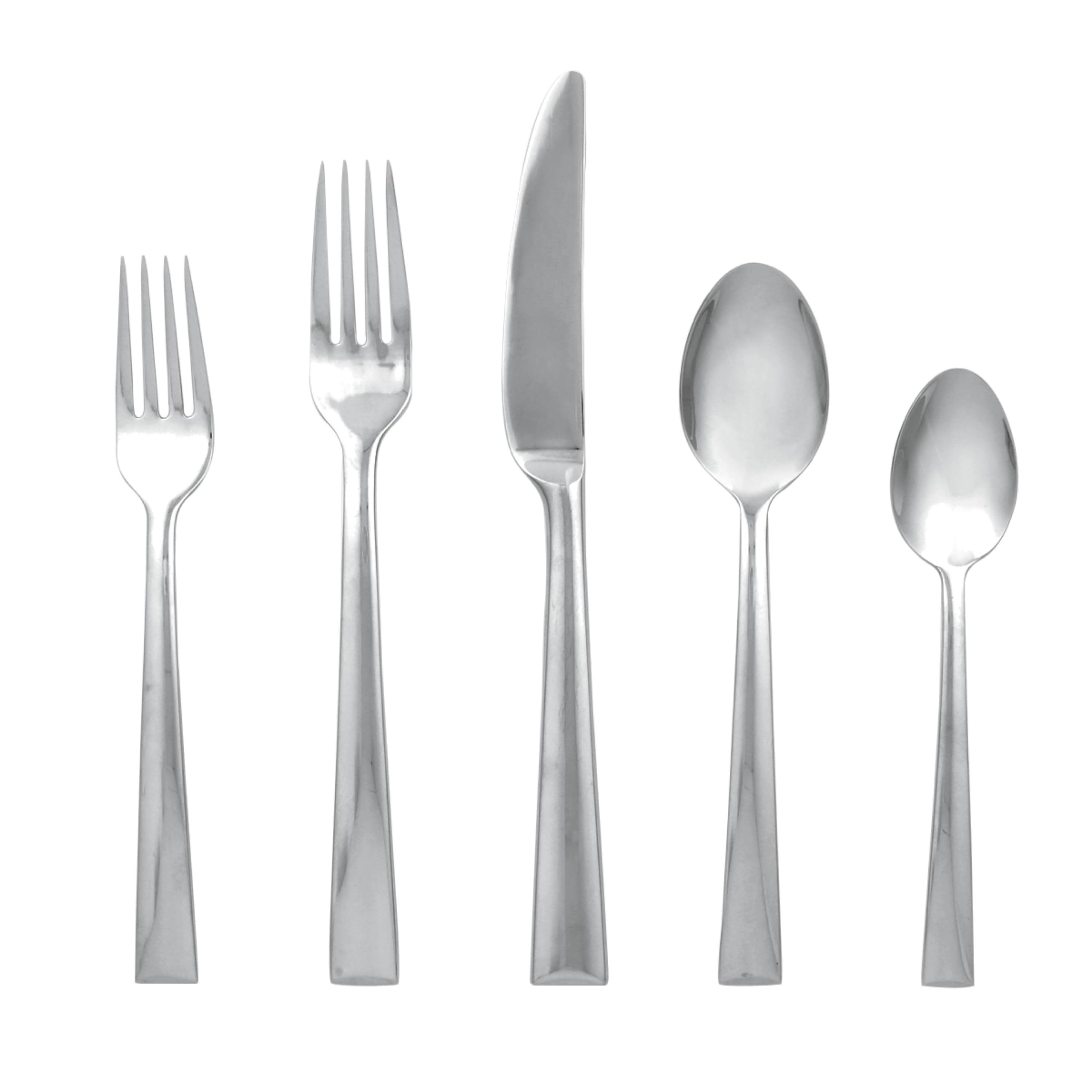 Lenox 828372 Continental Dining 20-Piece Flatware Set
