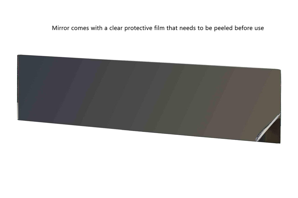 Marketing Holders Acrylic Mirror Sheet 12" x 36" Durable Flexible Pack of 6 DIY Toddlers Farms Dance Studio Art