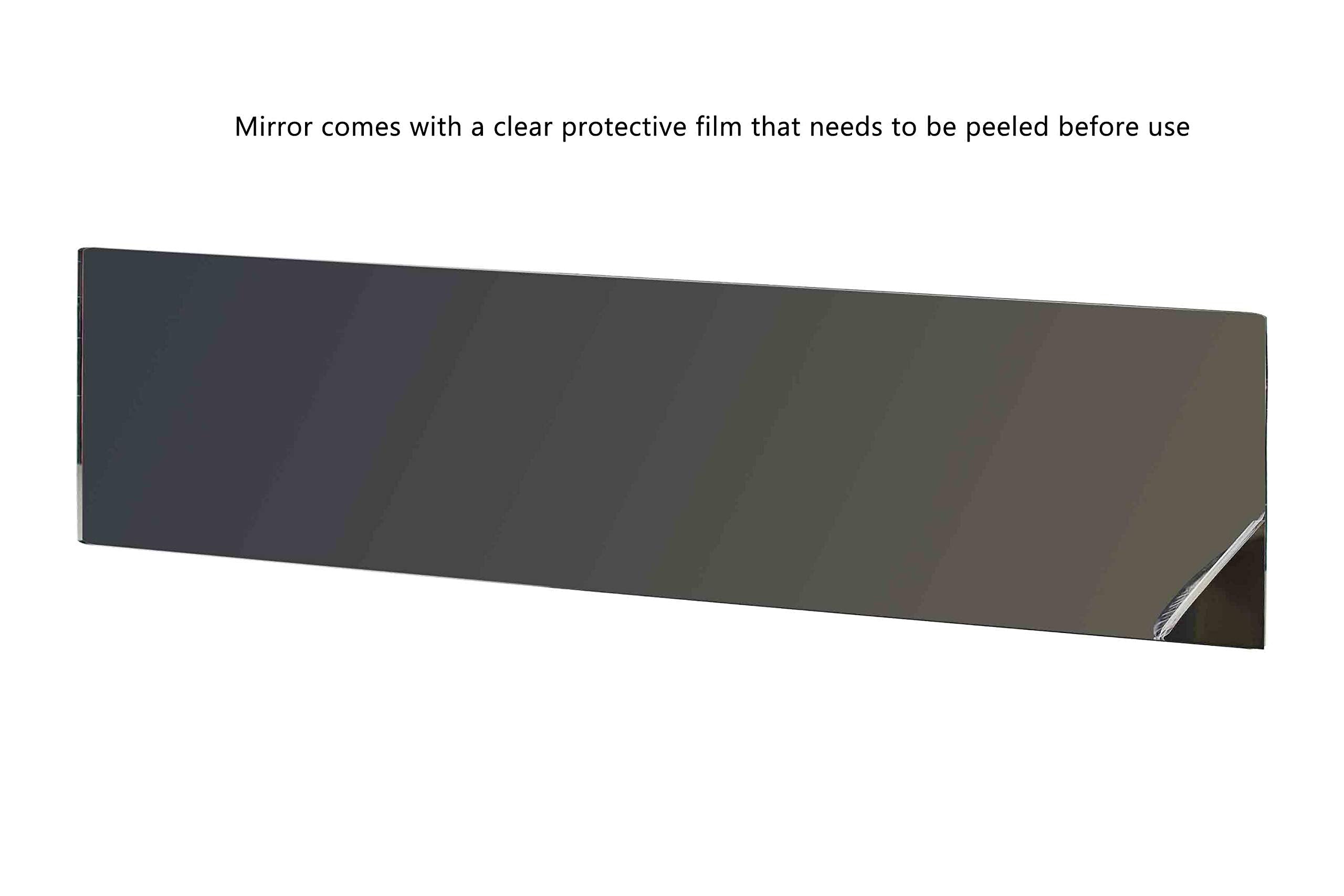 Marketing Holders Acrylic Mirror Sheet 12" x 36" Durable Flexible Pack of 6 DIY Toddlers Farms Dance Studio Art