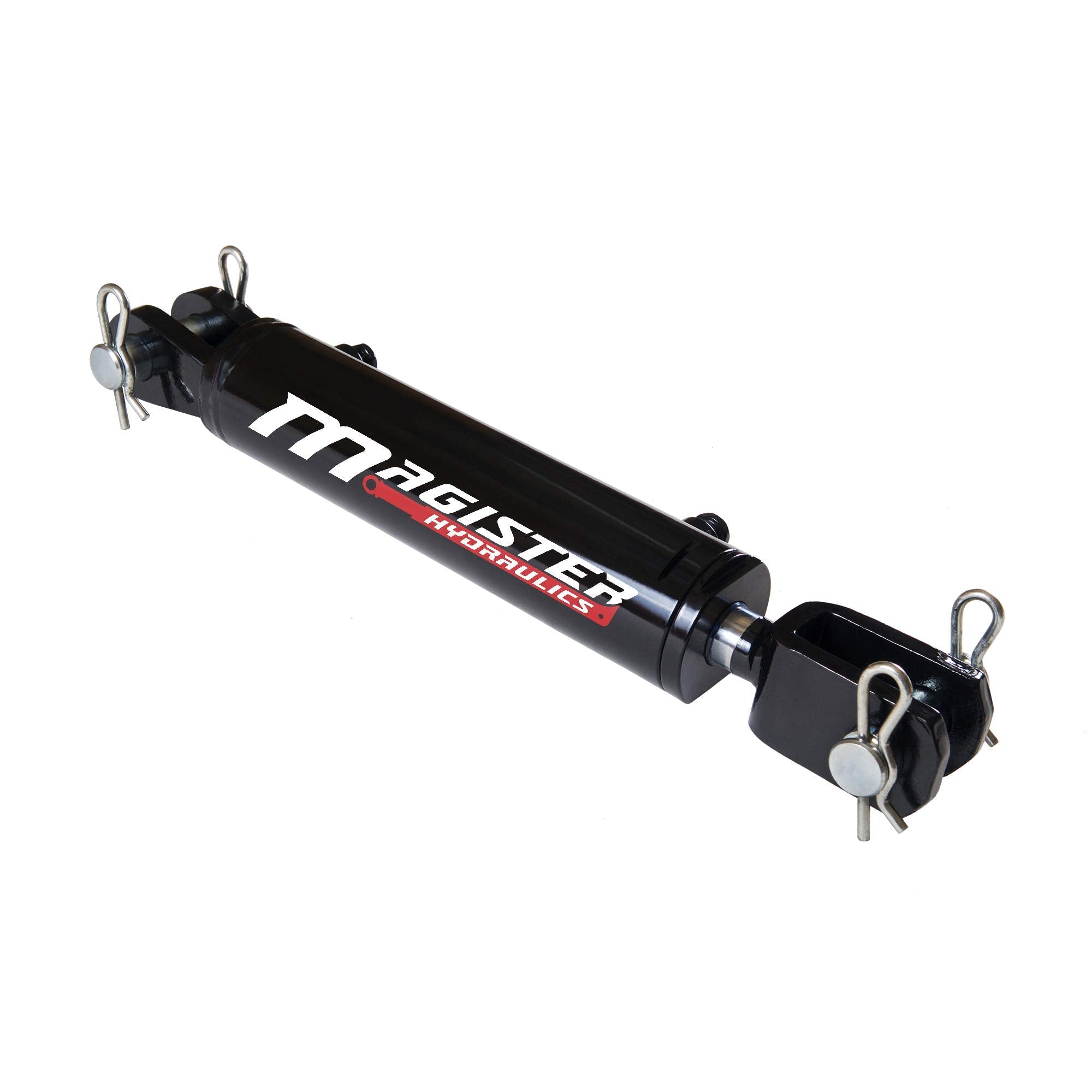 Magister Hydraulics Double Acting Hydraulic Cylinder - AG Clevis Hydraulic Cylinder 2500 PSI tie-Rod Alternative 3.5" bore 14" Stroke (3.5x14)