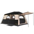 FanttikOutdoor Zeta C8 Apex Camping Tent, 8 Person Instant Cabin Tent Setup in 60s, Family Tent with Carry Bag for Family Camping & Hiking, Waterproof, Upgraded Ventilation